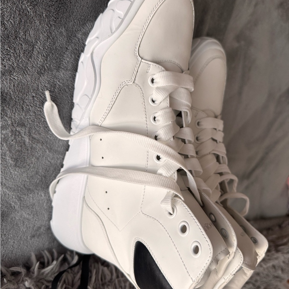 Alexander McQueen White Chunky Sneakers